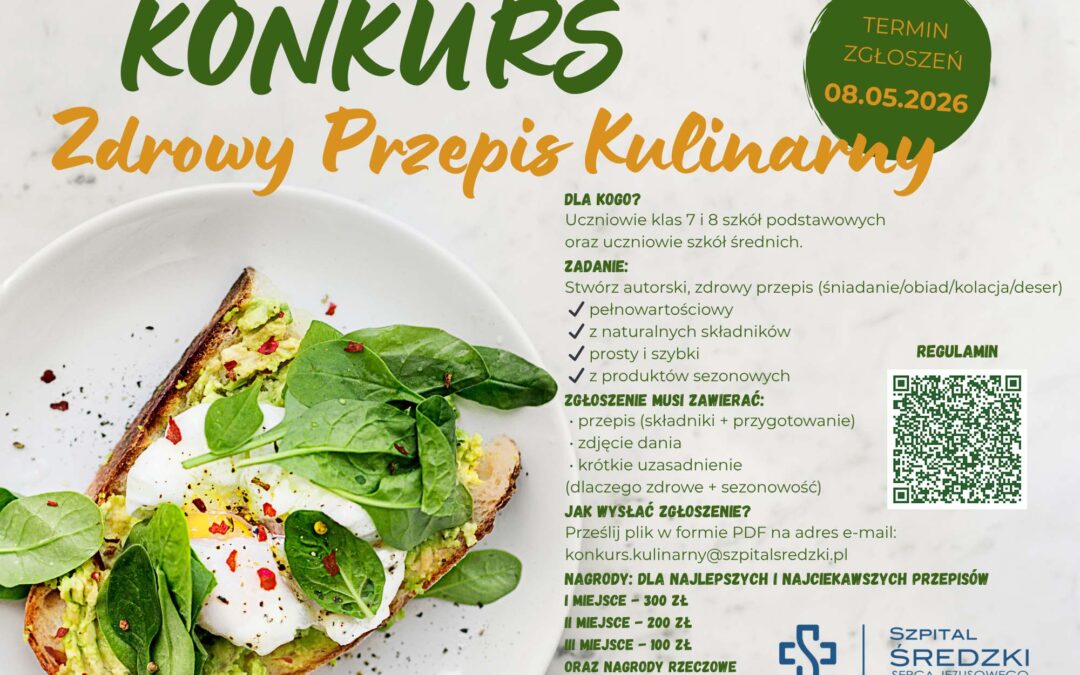🥗 Konkurs: Zdrowy Przepis Kulinarny! 🍎